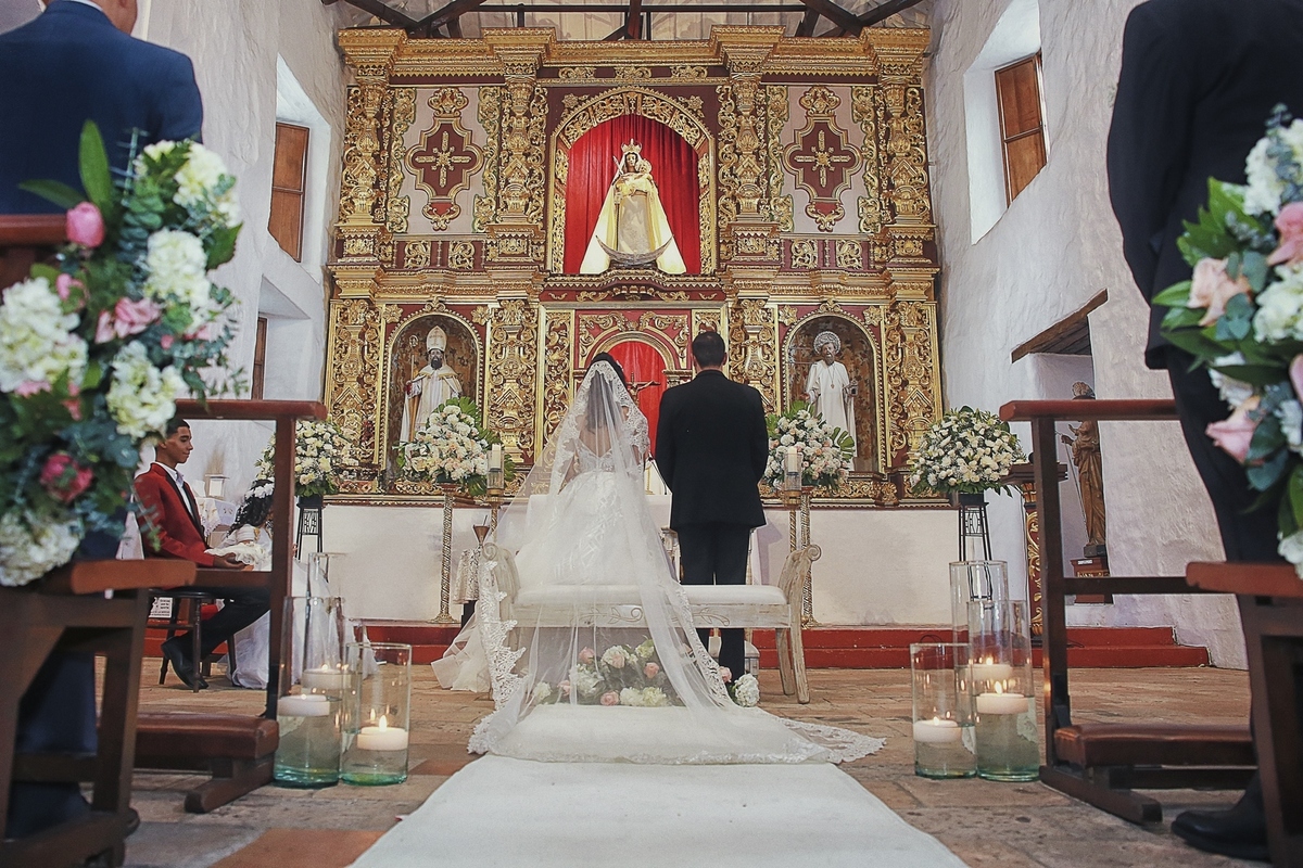La linda boda en Cali.