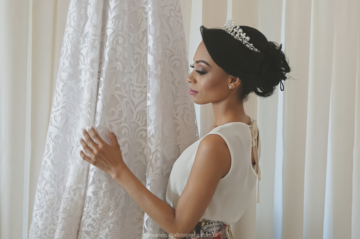 MakeUp de la novia Rayssa.