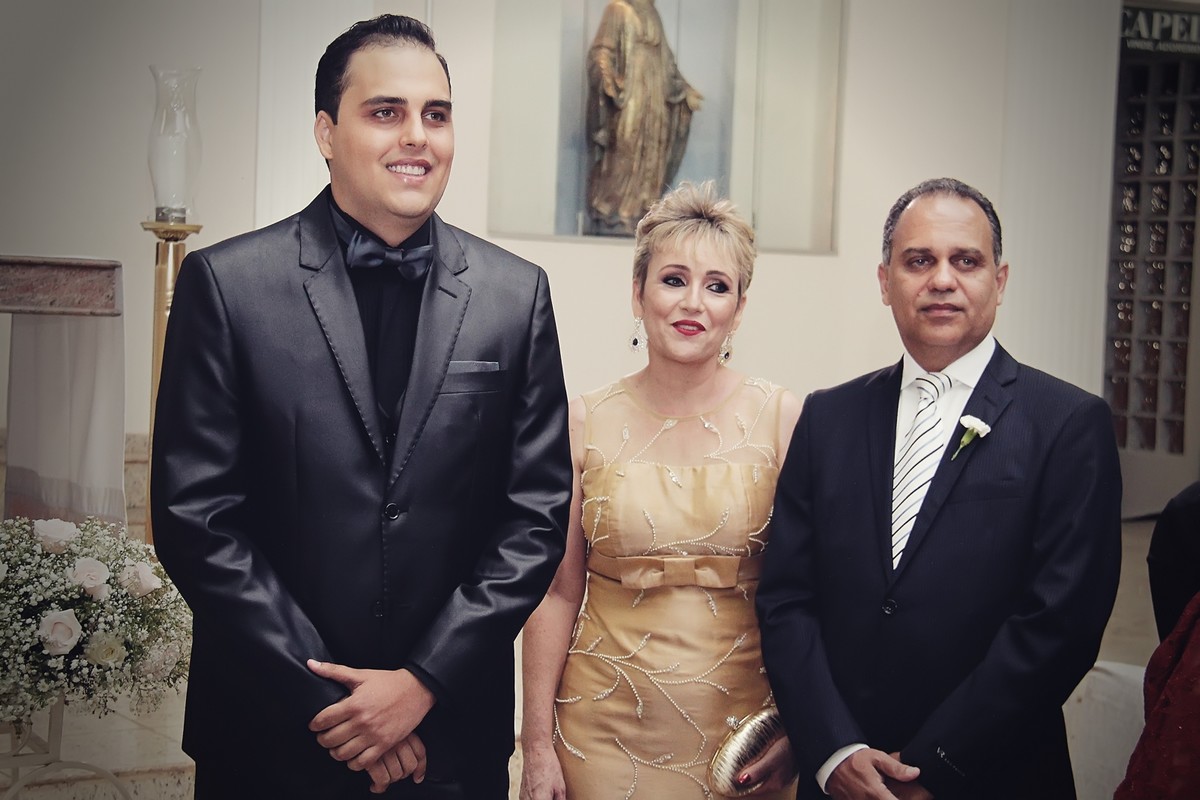 A ansiedade do noivo.