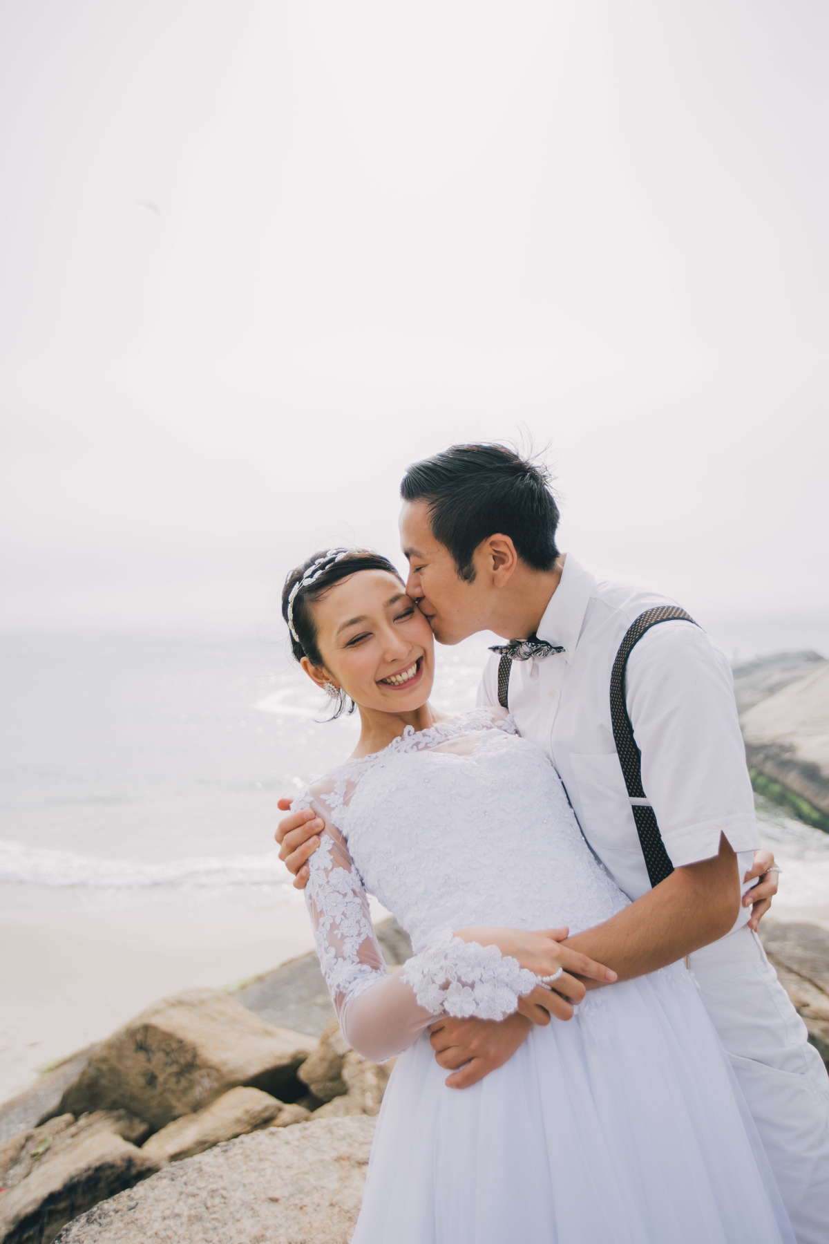 ensaio-externo-de-casal-rj-arpoador-beijo-sorriso-amor