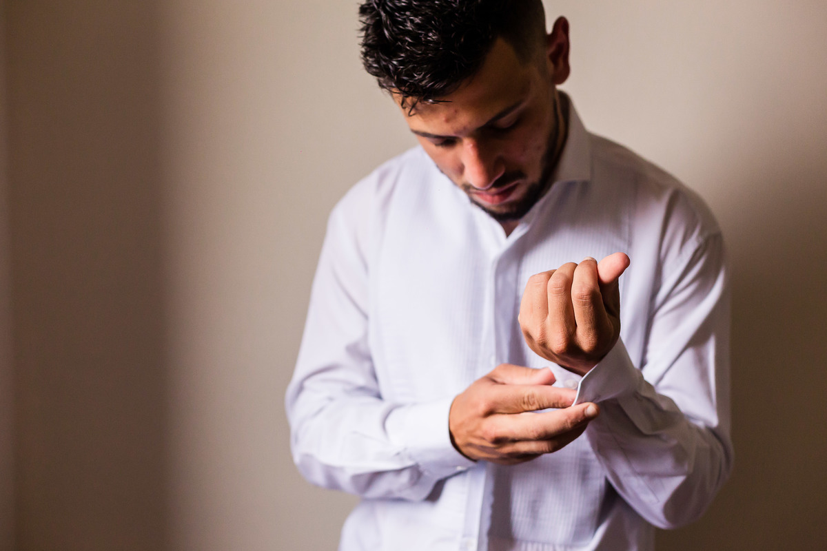 Casamento em Pelotas Making of do noivo