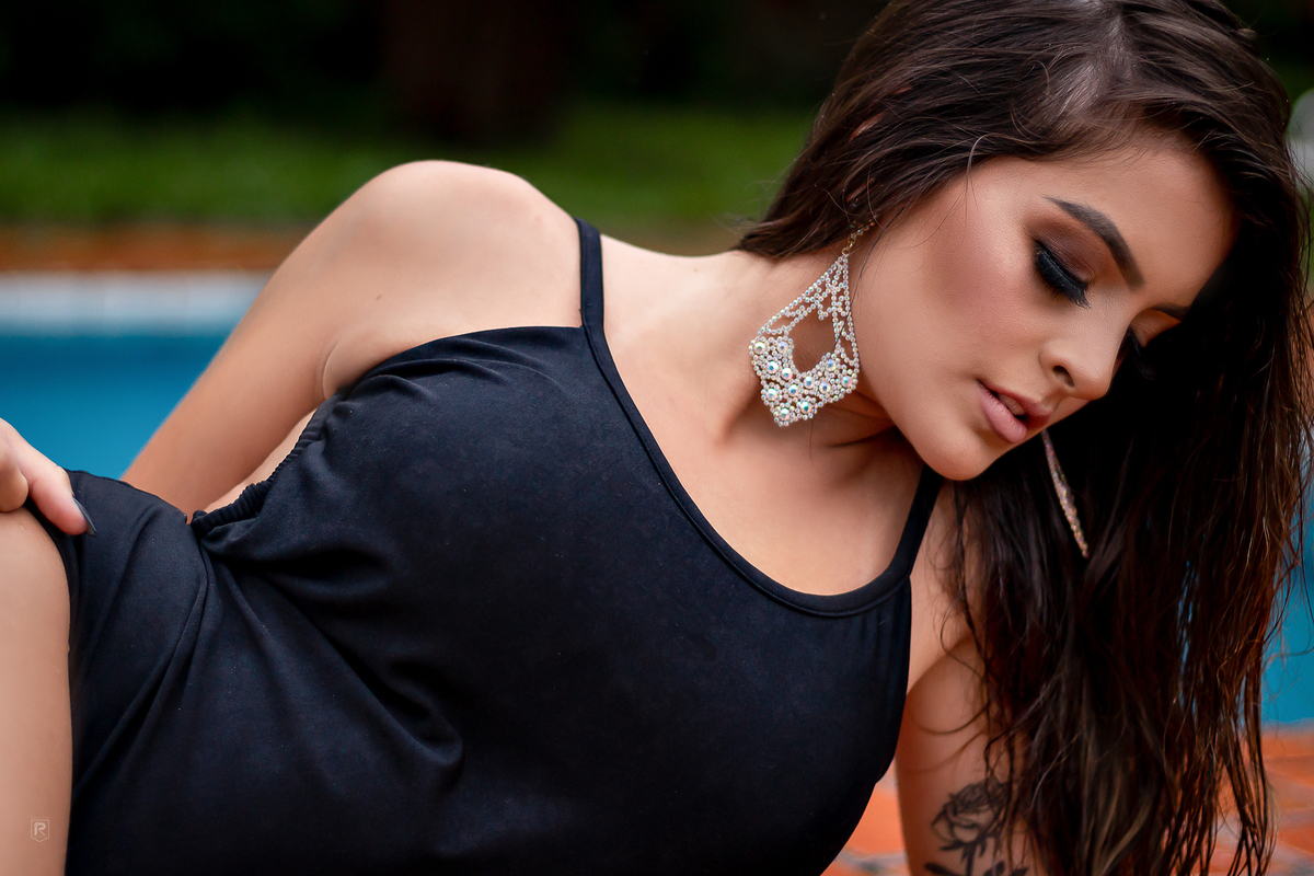 Ensaio Feminino Casual Sensual e Nu - Bianca Amaral - Ibirite MG por Ronei Silva Fotografia