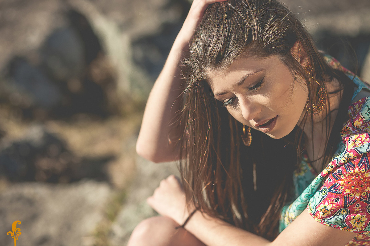 foto olhando para baixo