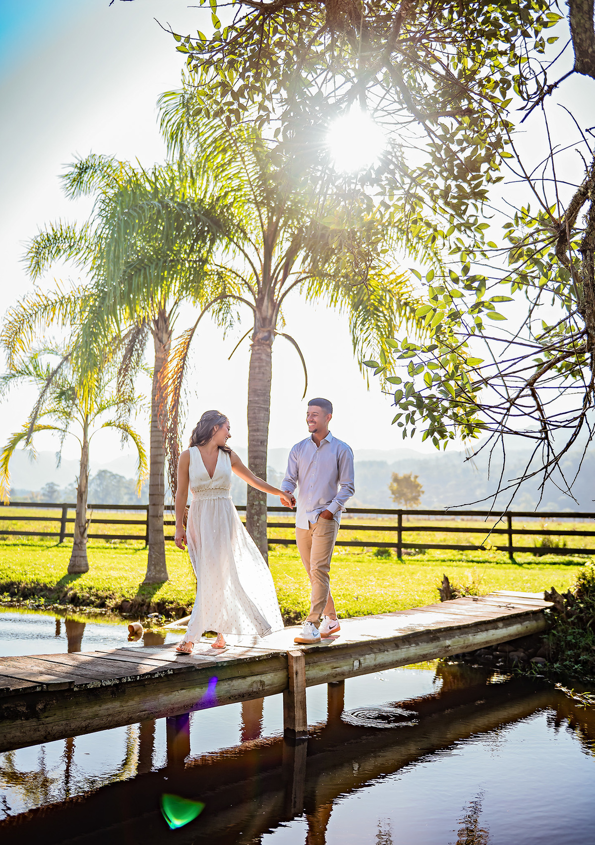 pré-wedding no aqueduto em Candelária