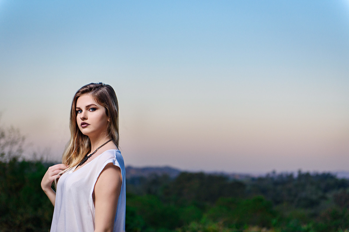 entardecer em monte alverne