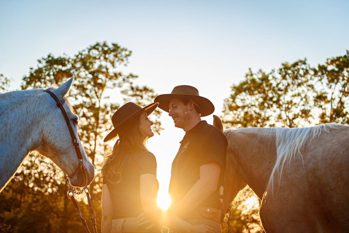 pre casamento com cavalos