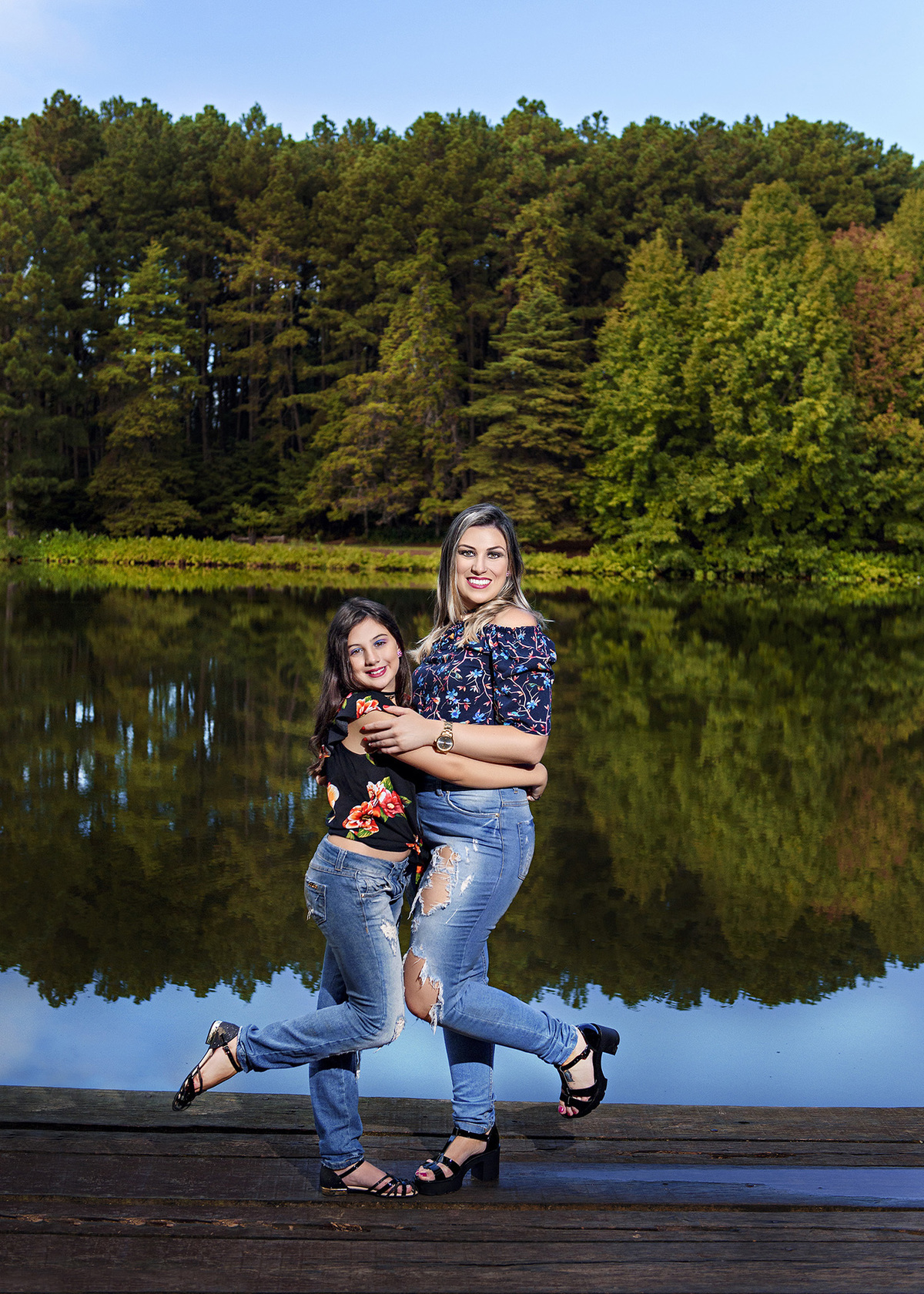 mãe e filha no witeck