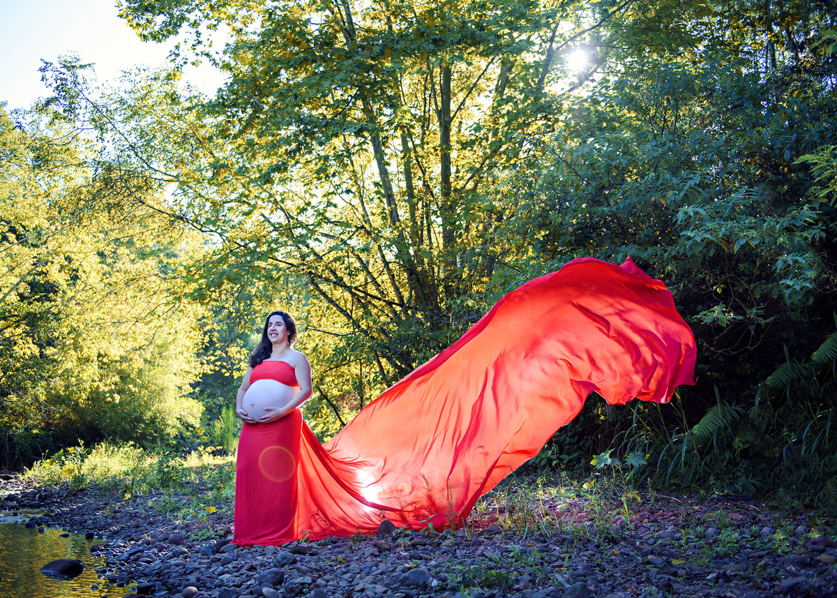 pano para fotos de gestante