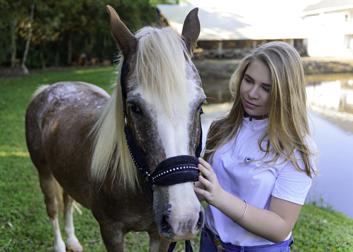 book 15 anos com cavalo em santa cruz do sul