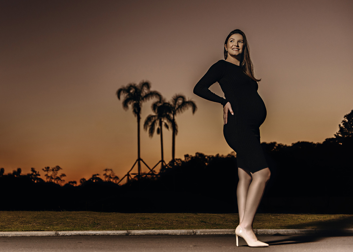 por do sol santa cruz do sul gestante