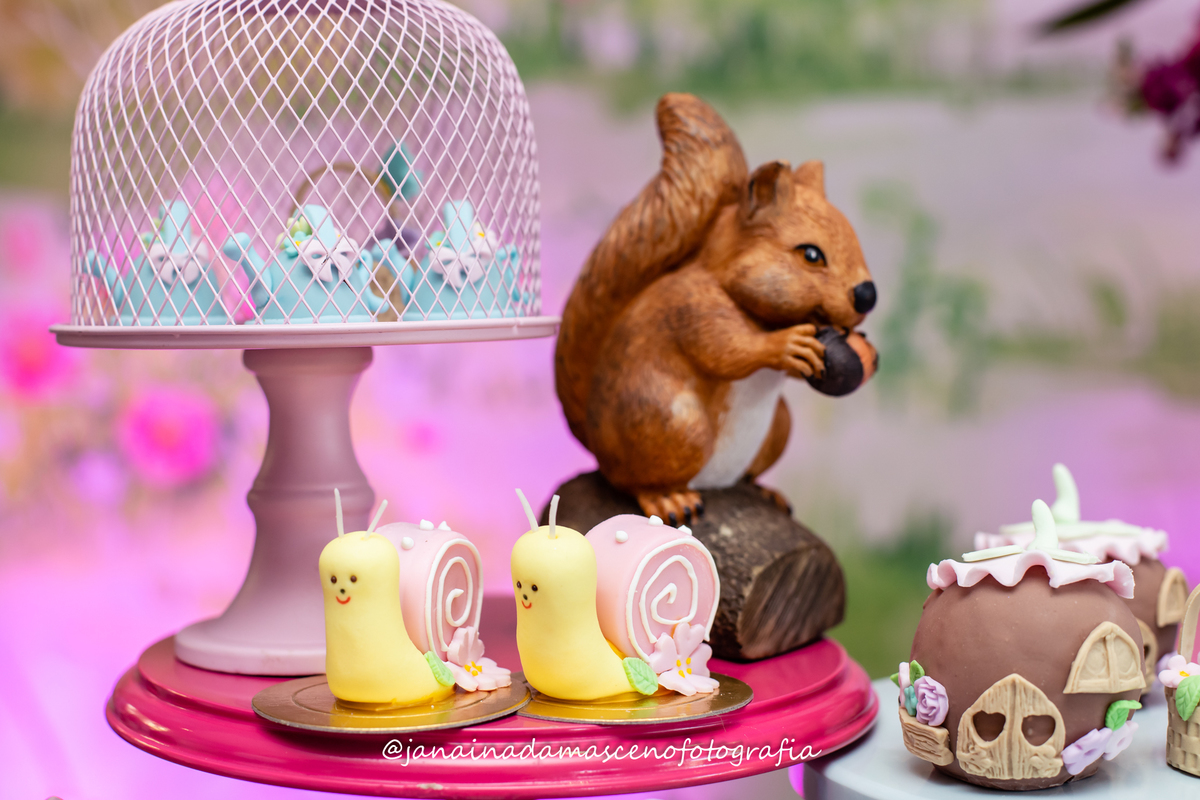 decoracao de festa caramelados