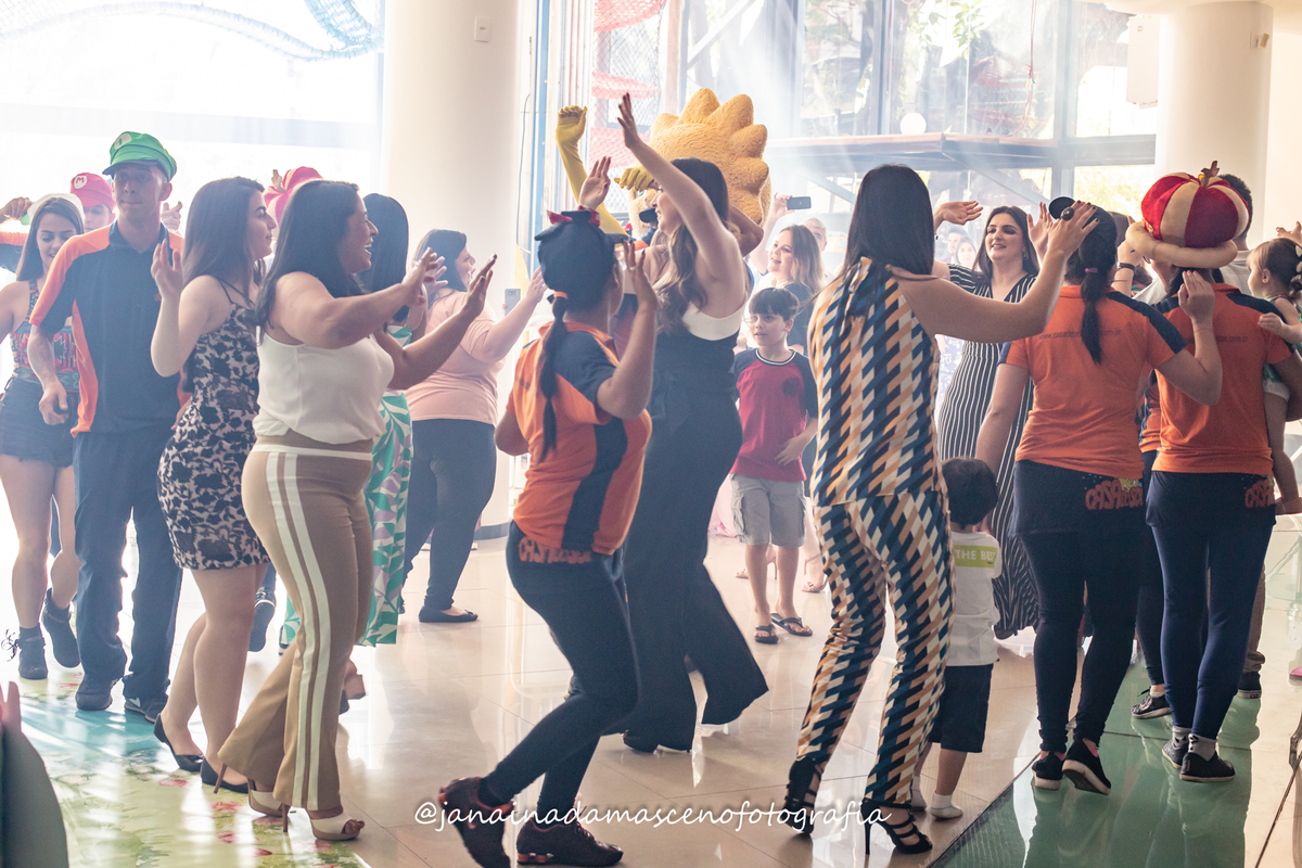 fotografia de festa infantil na casa do sol