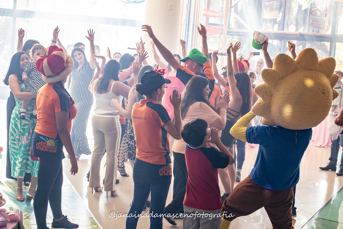 fotografia de festa infantil na Casa do Sol