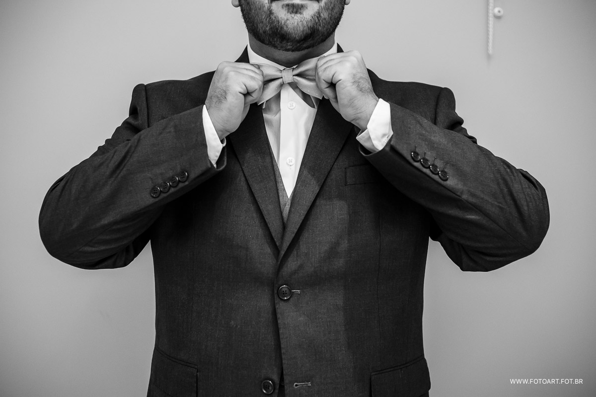 foto da gravata de borboleta noivo no luz tropical eventos foto de Anderson Silva Fotoart fotografo sp