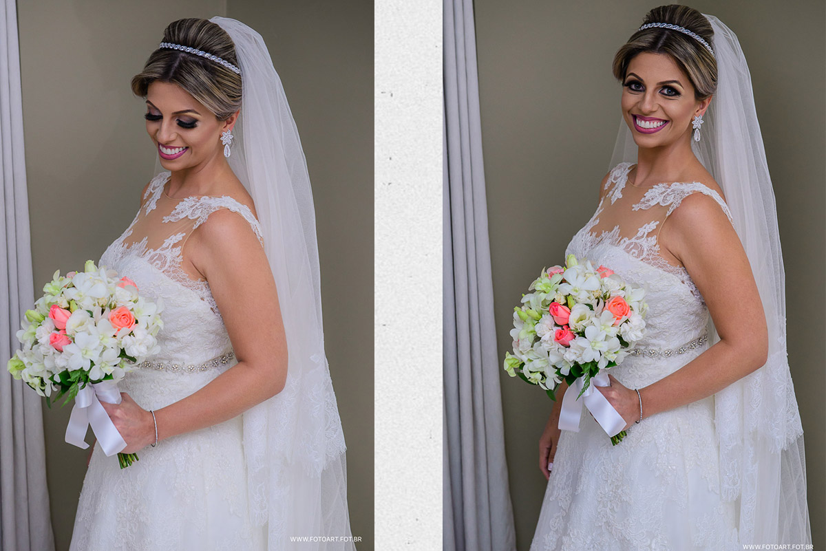 fotos de retrato noiva pronta para casar no making of  foto de Anderson Silva Fotoart fotografo sp