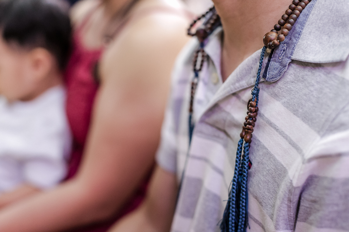 Batizado do Fábio que aconteceu na Catedral Budista Nikkyoji em São Paulo SP