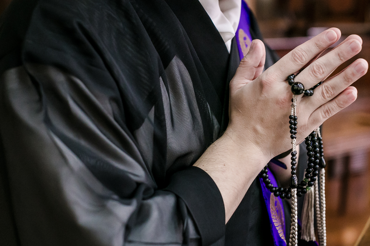 Batizado do Fábio que aconteceu na Catedral Budista Nikkyoji em São Paulo SP