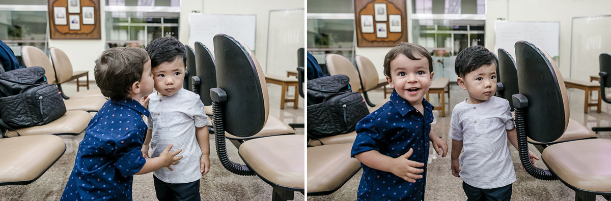 Batizado do Fábio que aconteceu na Catedral Budista Nikkyoji em São Paulo SP