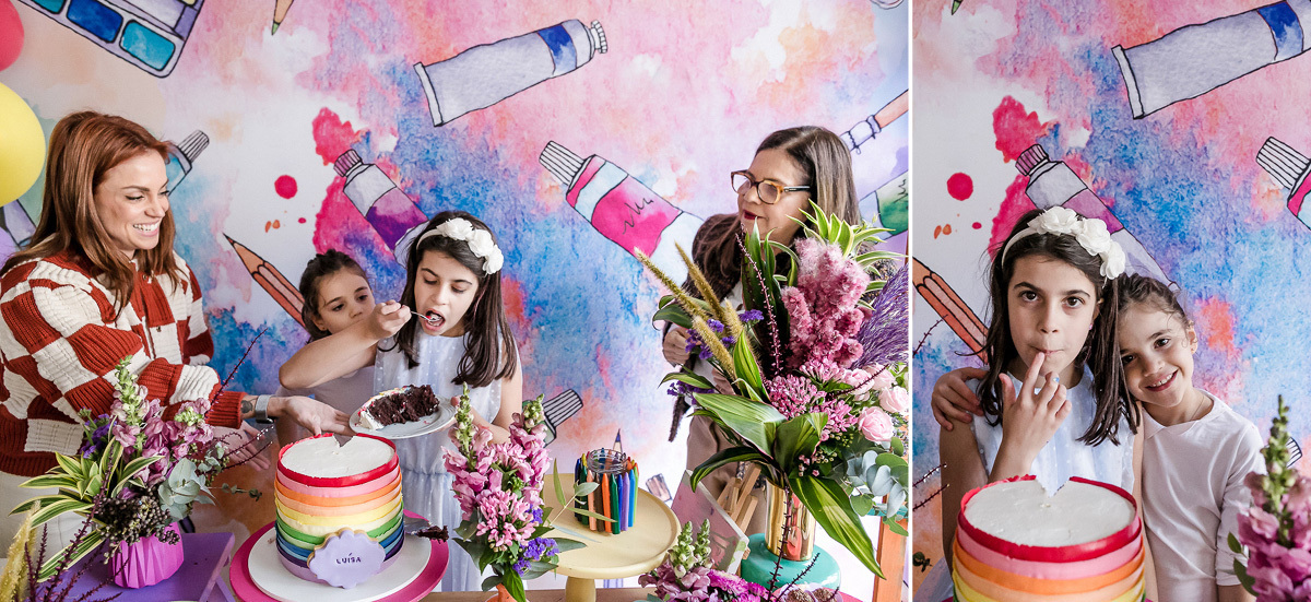 Fotos do aniversário de 9 anos da Luisa na Escola de artes circenses trapézio voador jardim guedala sao paulo sp