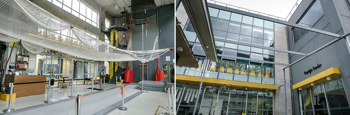 Escola de artes circenses trapézio voador jardim guedala sao paulo sp