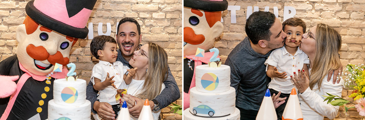 fotos do aniversário de 2 anos do arthur no buffet quintal das aroeiras no bairro do jardim em santo andré sp