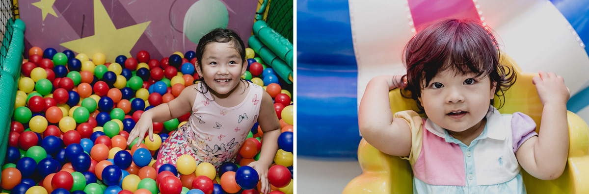 brincando na bolinhas