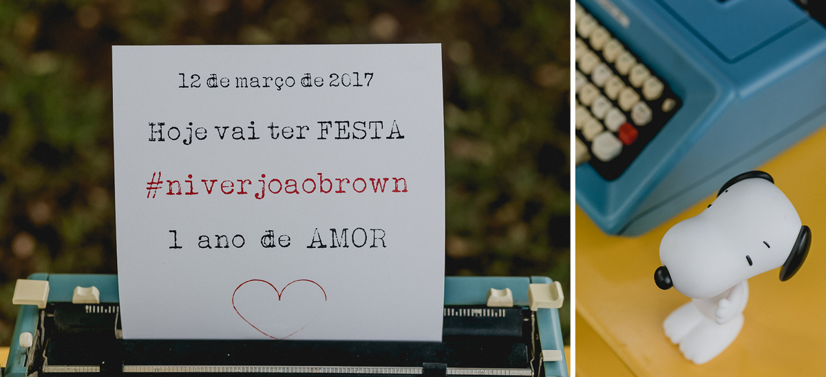 detalhes do ensaio smash the cake