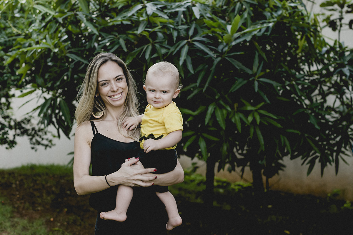 retrato do joao com a mamae