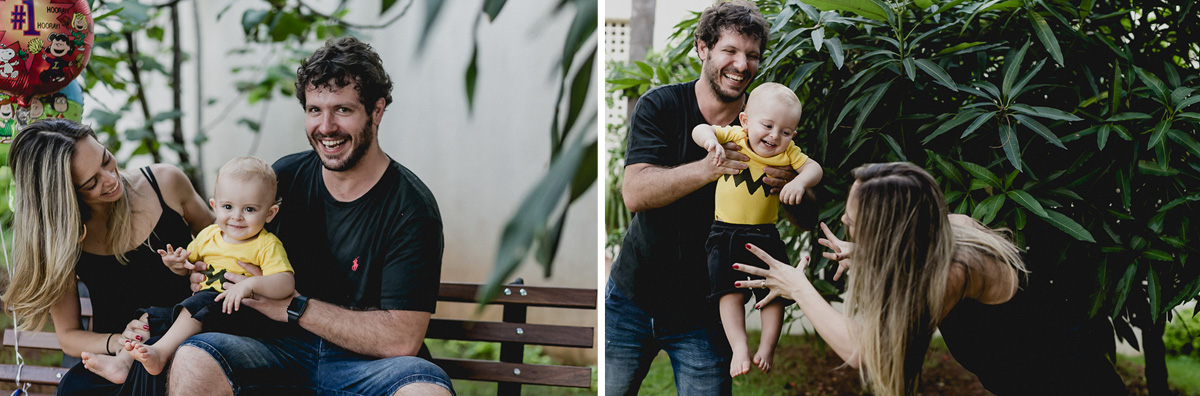 brincando com a familia no ensaio