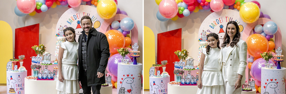 fotos do aniversário de 10 anos da Rafa que aconteceu lá no Espaço Entre Folhas em Moema SP