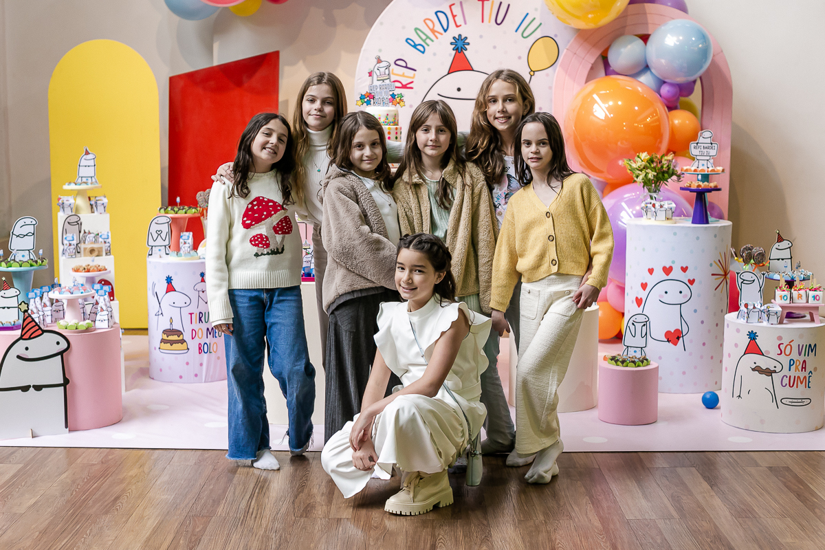 fotos do aniversário de 10 anos da Rafa que aconteceu lá no Espaço Entre Folhas em Moema SP