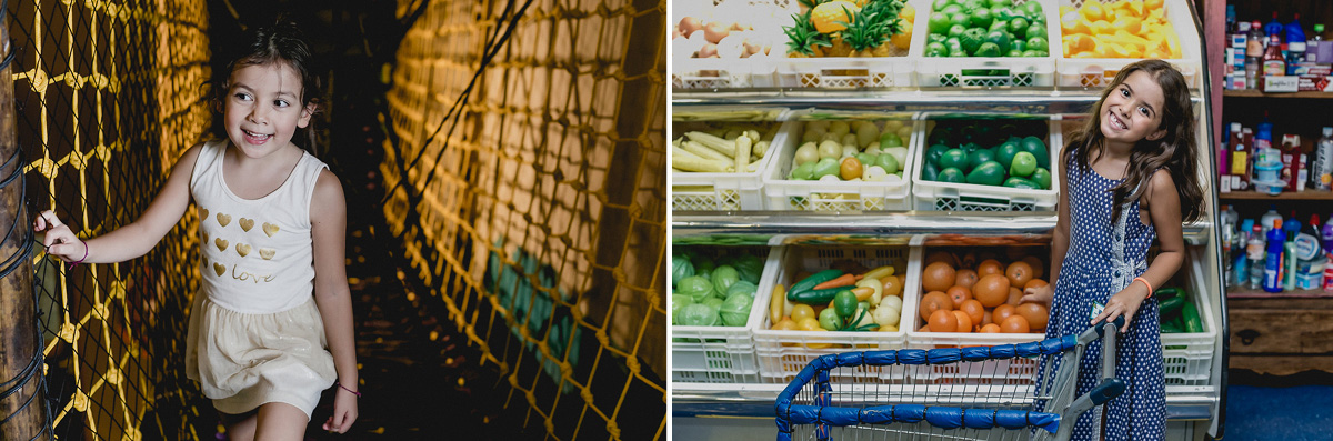 atravessando a ponte e fazendo compras