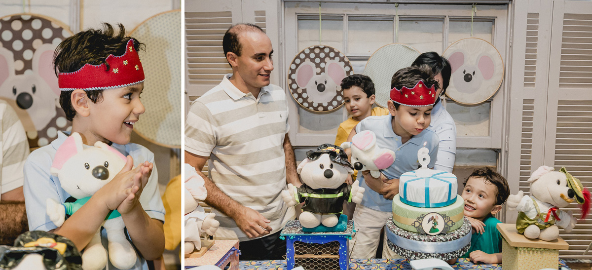 assombrando a vela no final do parabens