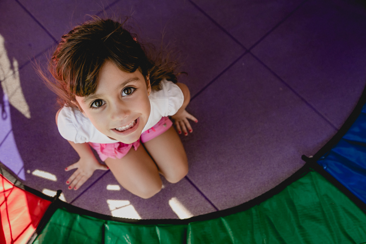 retrato da amiguinha no pula pula