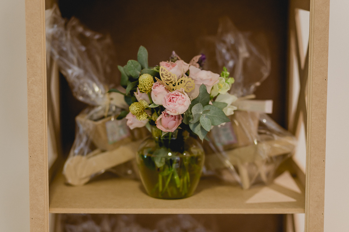 detalhes da decoração da festa