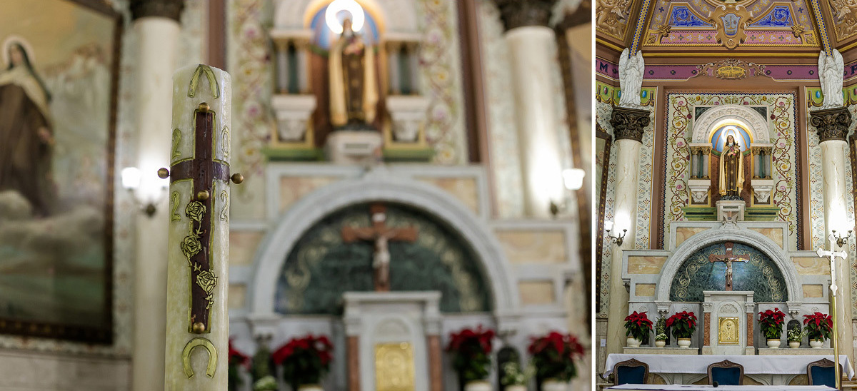 interior da paroquia santa terezinha na zona norte de sao paulo sp