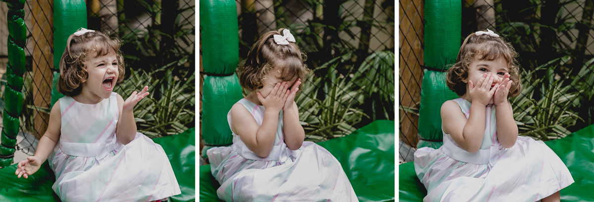 dando muitas risadas no pula pula