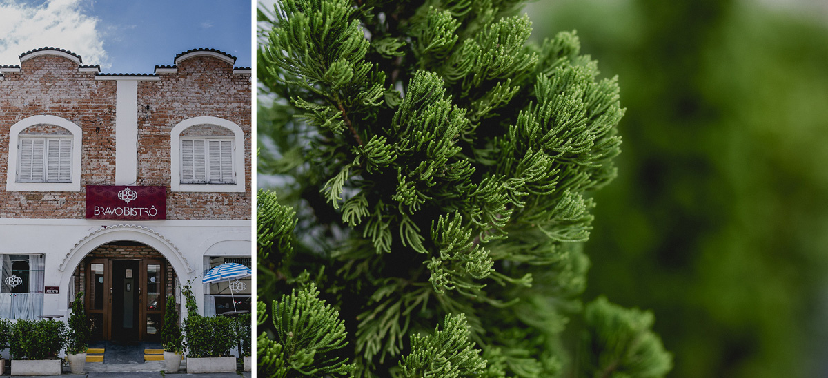 fachada do restaurante bravo bistro