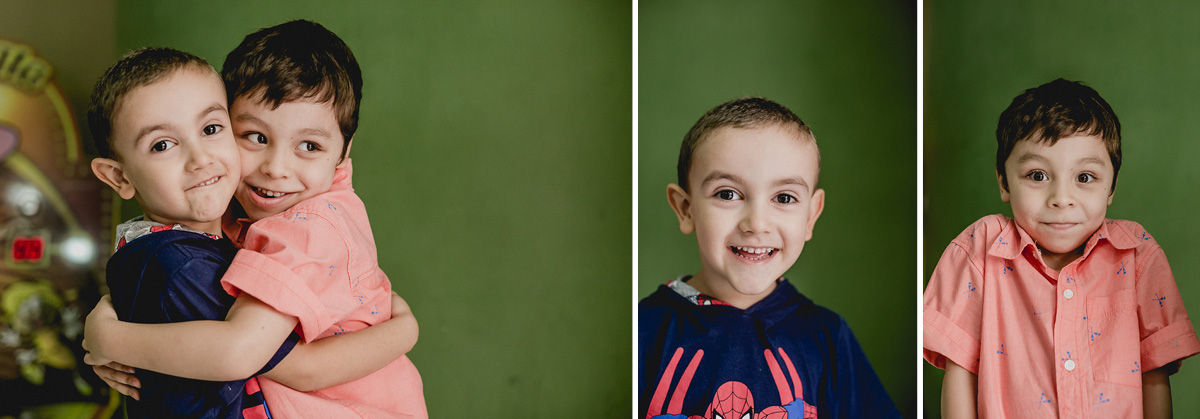 retrato dos amiguinhos convidados