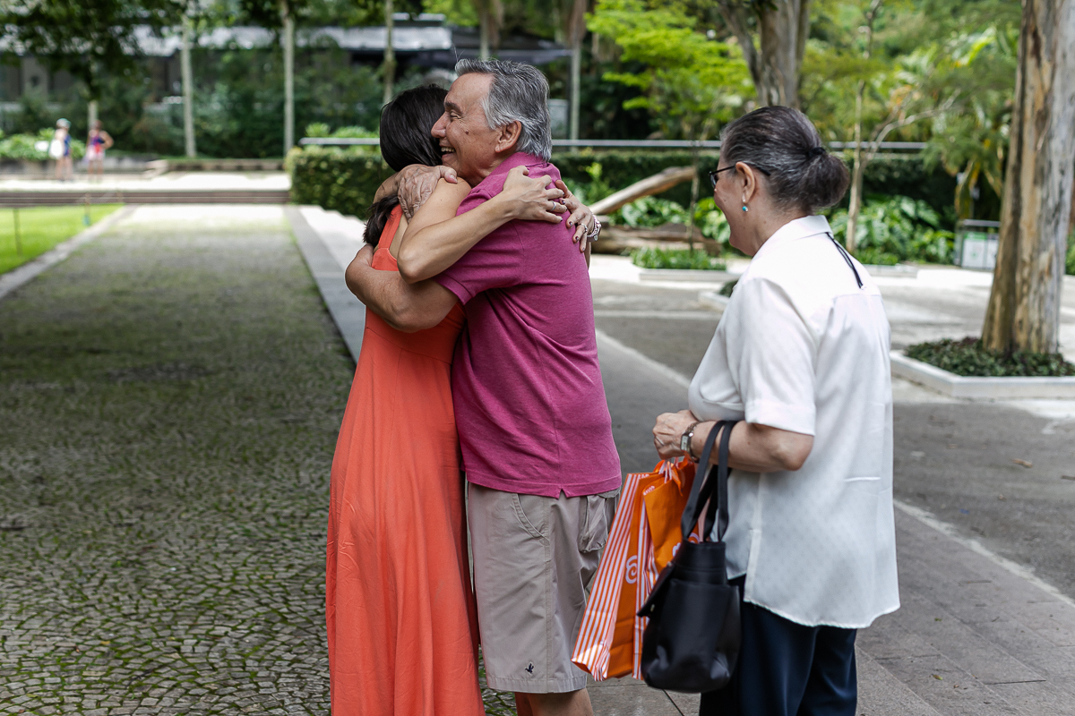 fotografias do aniversário de 4 anos do leonardo e 2 anos do rafael com tema os 3 porquinhos no parque burle marx em sao paulo sp