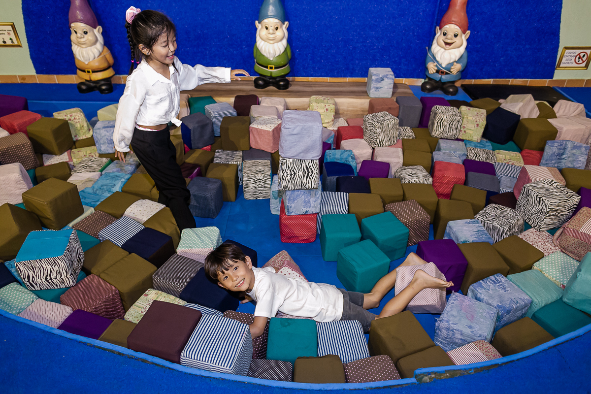 fotografias do aniversário de 5 anos do alexandre no buffet miniland unidade vila olimpia com o tema dinossauros