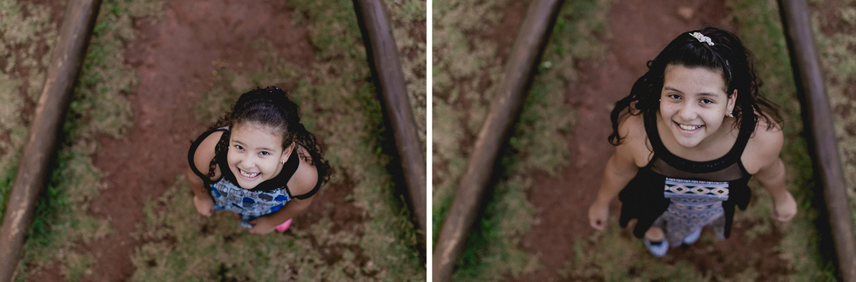 retrato das amiguinhas de cima para baio