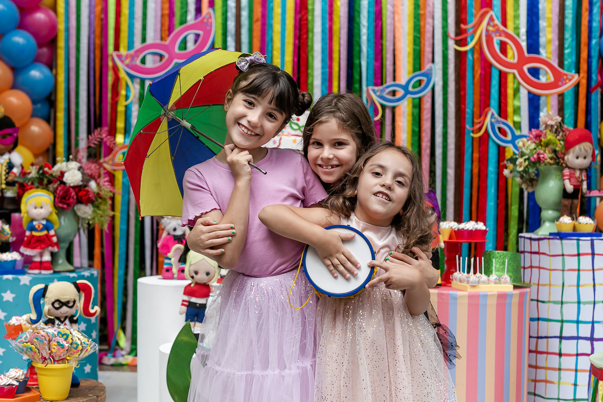 fotos do aniversário de 5 anos da isabella com o tema carnaval no buffet espaco la vem o sol na vila olimpia zona sul sao paulo sp