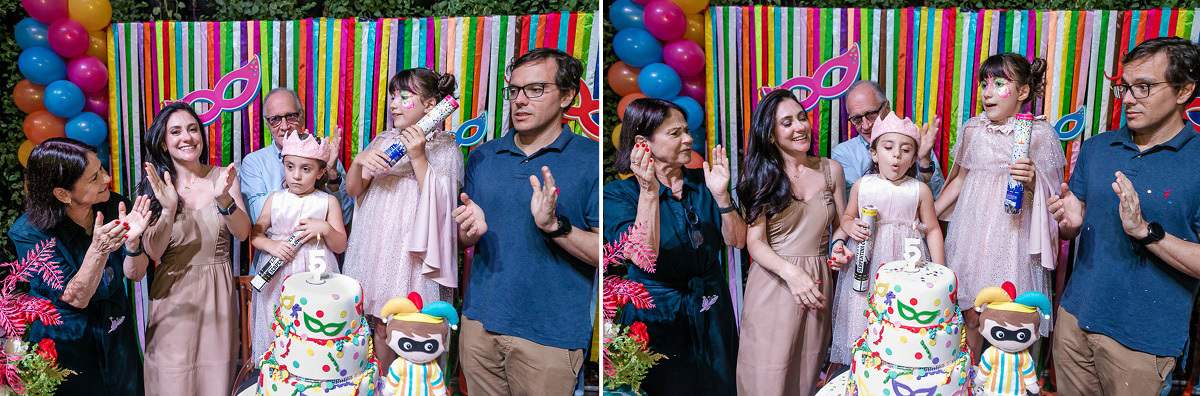 fotos do aniversário de 5 anos da isabella com o tema carnaval no buffet espaco la vem o sol na vila olimpia zona sul sao paulo sp