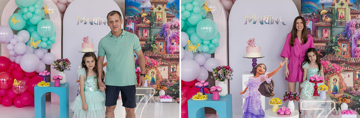 fotografias do aniversário de 7 anos da Martina no condominio da familia na zona sul de sao paulo sp