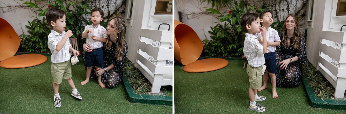 fotografias do aniversário de 4 anos do benjamin e do daniel com o tema safari que aconteceu lá no buffet espaço tragaluz na vila olimpia zona sul sao paulo sp