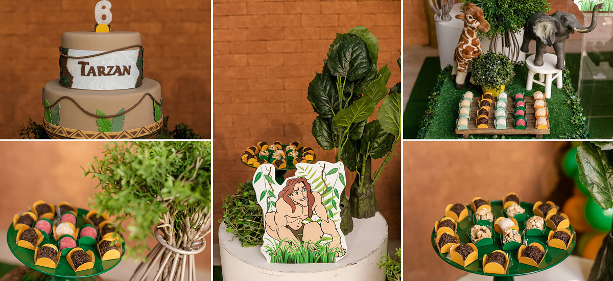 fotografias do aniversário de 6 anos da carolina com o tema tarzan no buffet terralegria localizado no bairro indianópolis zona sul sao paulo sp