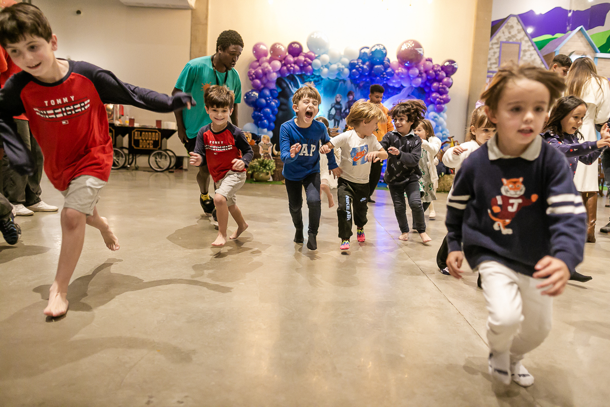 fotografias do aniversário de 5 anos da Helena com o tema como treinar seu dragão no buffet estação diversão em alphaville são paulo sp
