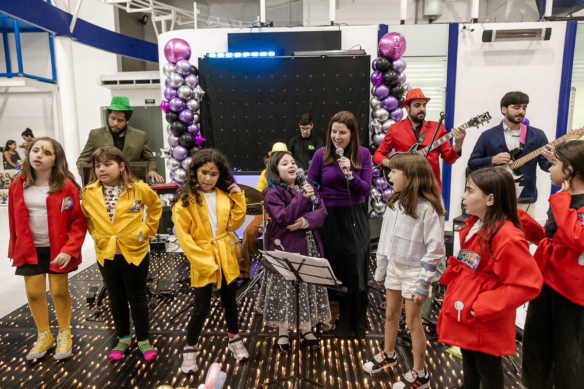 fotografias do aniversário de 8 anos da camilla com o tema detetive do prédio azul la no buffet spasso splash em moema zona sul de sao paulo sp