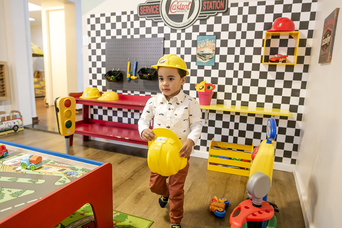 fotografias do aniversário de 3 anos do Arthur com o tema carros no buffet patuska brincadeiras em são caetano do sul são paulo sp